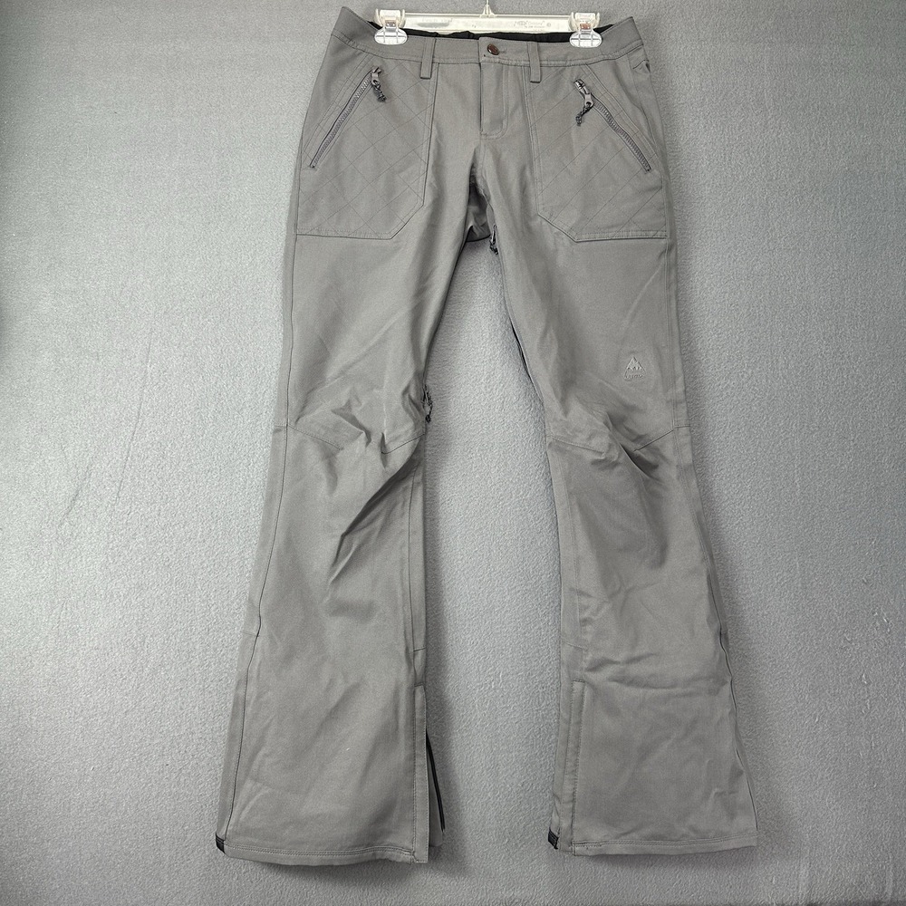 Burton Vida snowboard ski Pants  Women's size Small Castlerock Gray